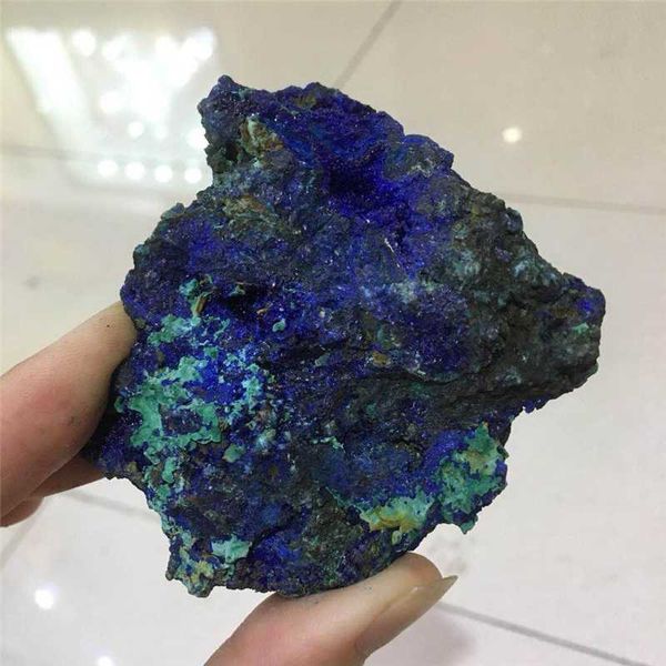 

natural quartz malachite rough blue azurite mineral specimen crystals healing stones for home decoration decorative objects & figurines