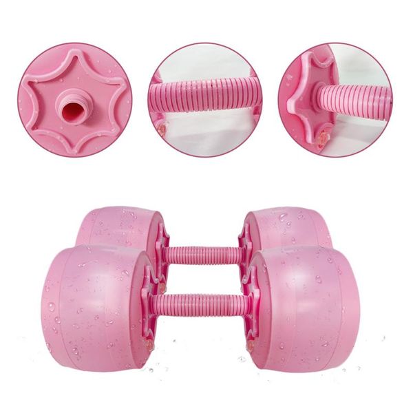 

dumbbells 6kg water filled lady portable lightweight dumbbell adjustable weights gym equipment
