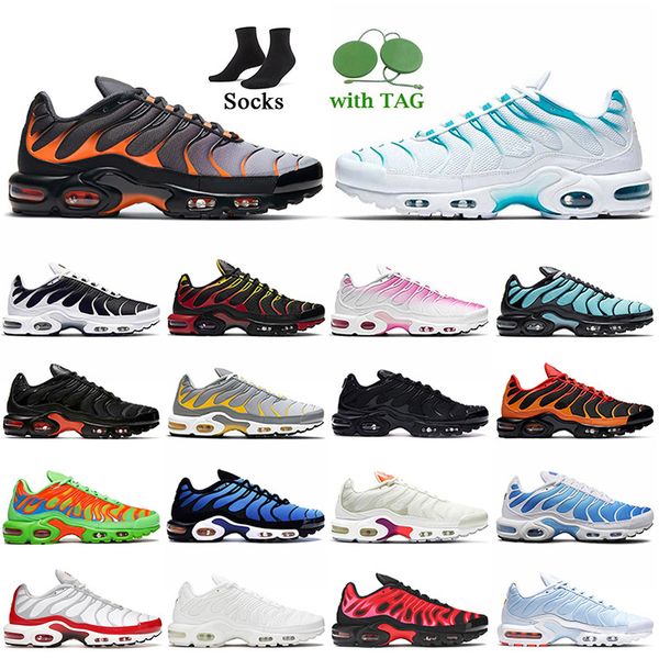 

luxury designer sports trainers women mens running shoes plus tn se tns university red pink fade mean green atlanta triple white black sneak