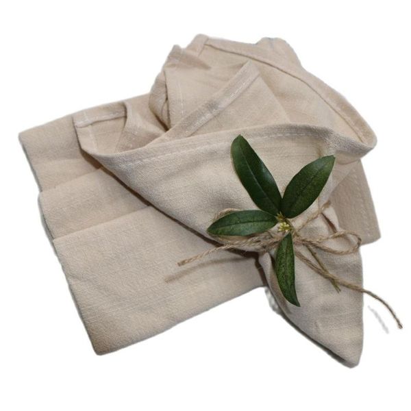 

table napkin 4pcs cotton linen dinner napkins,classic style kitchen tableware towel,soft durable cloth,washable and reusable placemat