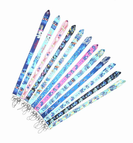 

souvenir lilo & stitch mobile phone lanyard id card neck
