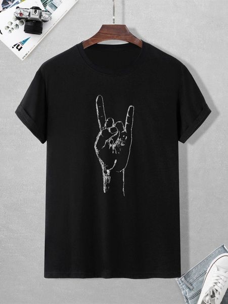 

men figure graphic short sleeve tee z1uu#, White;black