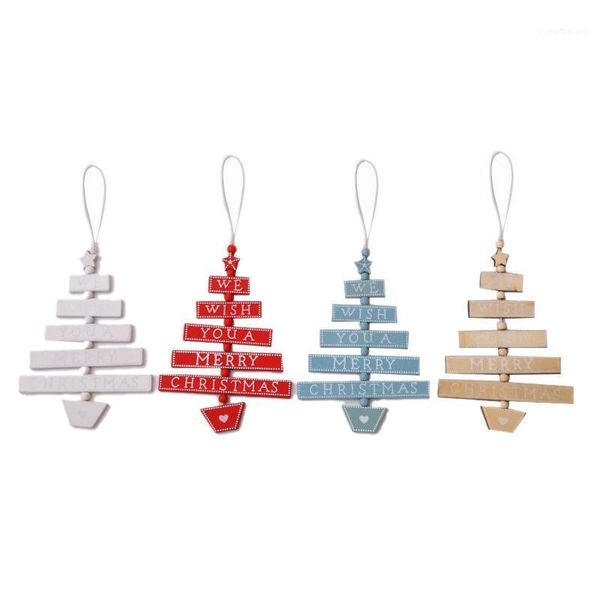 

christmas decorations decoration wood tree pendant decorative letter creative arrangement spot wholesale1