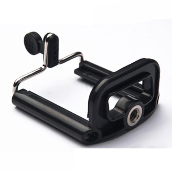 

10/50/100pcs universal stretchable rotating selfie cell phone holder mount bracket clip for smartphone camera tripod mounts & holders