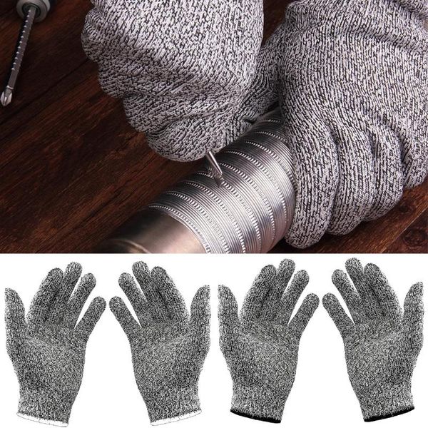 

super tools hppe cut resistant gloves level 5 protection high performance multifunctional household garden s-xl tool professional hand sets