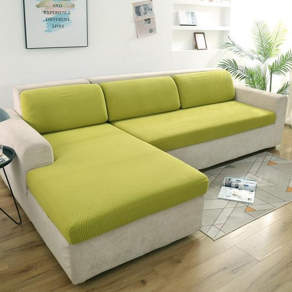 

chair covers universal sofa cushion cover for living room home sectional corner couch seat mattress slipcover backrest pillowcase solid colo