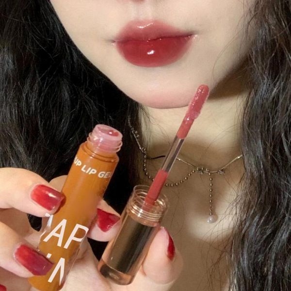 

lip gloss 8 colors lipstick waterproof long lasting matte shimmer mental beauty nude glitter red tint