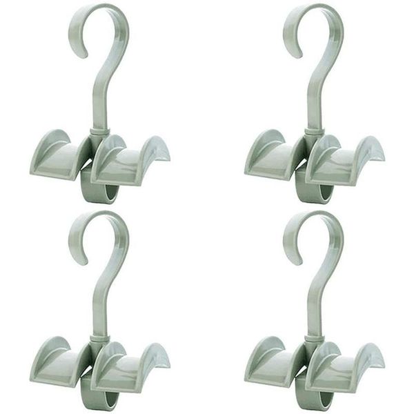 

hangers & racks rotating handbag hook rack closet storage bag for belt tie scarf household clothes windproof