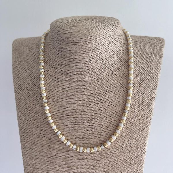 

pendant necklaces factory supply women custom plated brass beads, Silver