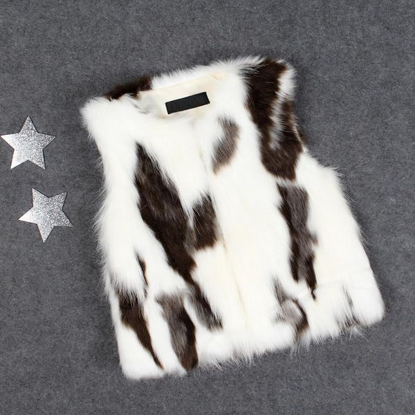 

jackets toddler baby girls kids winter faux fur windproof waistcoat sleeveless solid bowknot belt warm coat outwear jacket, Blue;gray