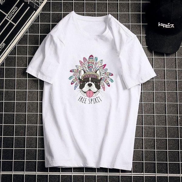 

pure cotton letter short womens t shirts sleeved loose summer funny, White