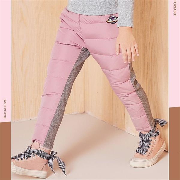 

girls pants for boys down children winter clothes kids girl clothing trousers casual, Blue