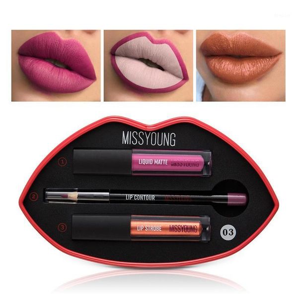 

long lasting lipstick pen makeup liquid lipgloss matte maquiagem moisturizer1