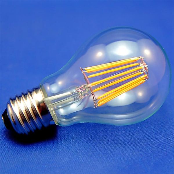 

bulbs 1pcs 4w dimmable led filament bulb lamps e27 clear/frosted glass 110v 240v 6w 8w lights warm white