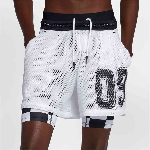 

2021 summer anti light running training shorts for men, Black