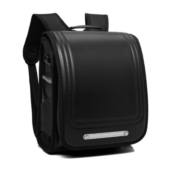 

orthopedic school bag 2023 solid japanese backpack bags primary children kids waterproof new student color style lnjwf, Red;black
