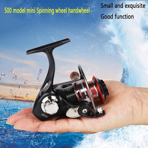 

the selling mini hand wheel raft fishing pocket dexterous rod 500 spinning sea gear baitcasting reels