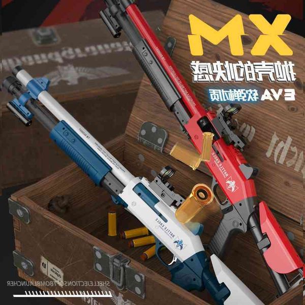 

xm1014 soft bullet children's hand shell throwing sshort boy stoy simulation gun