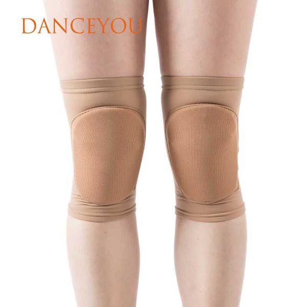 

2pcs knee pads fitness dance running cycling elastic polyester sport compression pad sleeve ballet latin practice dancewear elbow &, Black;gray