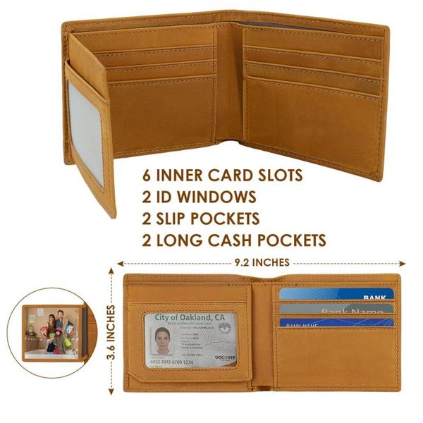 

wallets engraving 100% genuine leather wallet men purse male card holder for clamp father's day gift russian money zipper bag, Red;black
