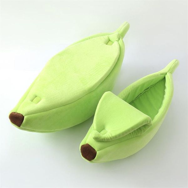 

cat beds & furniture funny banana bed house cute cozy mat warm durable portable pet basket dog cushion supplies