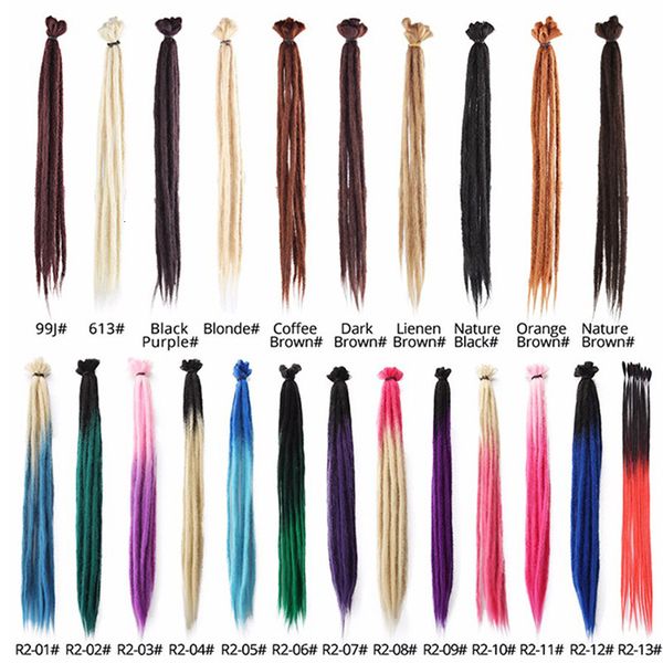 

wig tricolor synthetic fiber handmade reggae jamaica 20 inch pigtail, Black