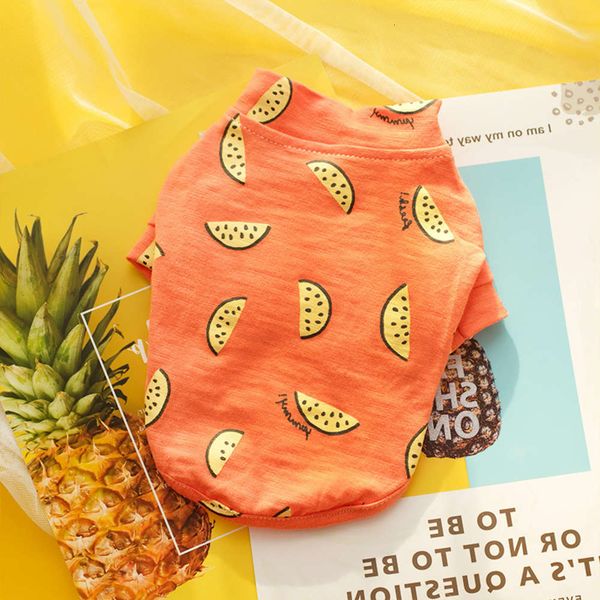 

net red dog spring and summer clothes teddy bomei small pet book [two feet] [watermelon] [full version]