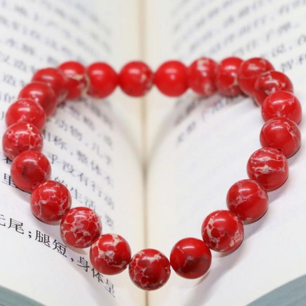 

beaded, strands huanhuan jewelry 13 style natural stone bead strand bracelet for women 6mm 8mm round beads pendant charms bangle 7.5inch b19, Black