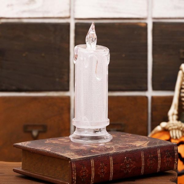 

strings 2/3/4pcs led candle christmas lights fairy decoration for room on the window night battery lamp