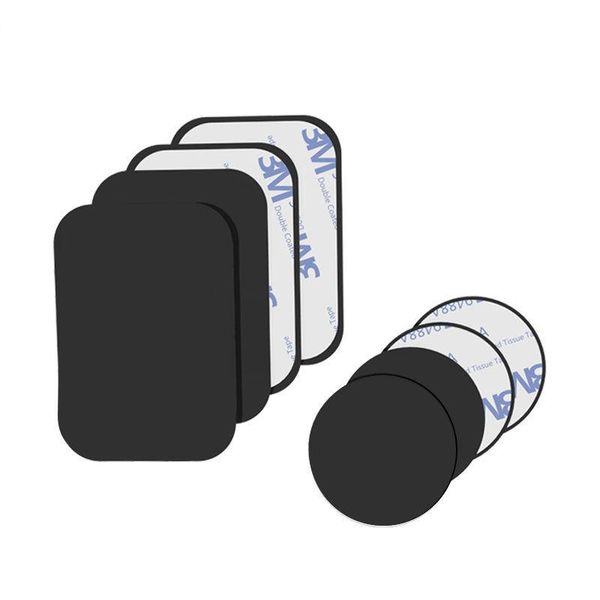 

cell phone mounts & holders magnetic metal plate for car holder universal iron sheet disk sticker mount mobile magnet stand