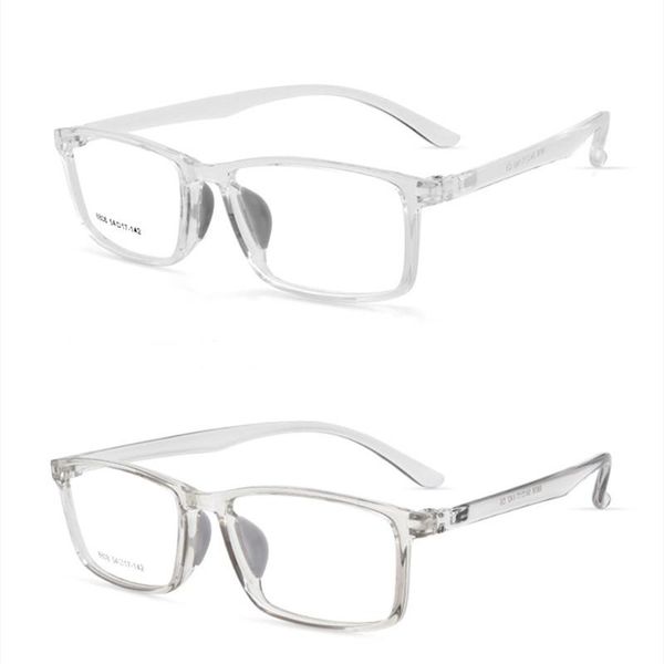 

fashion sunglasses frames transparent tr90 spectacle men's lightweight comfortable eyeglasses women's simple fashionable myopia ey, Black