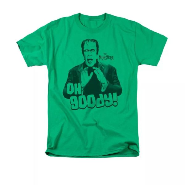 

the munsters oh goody tv show t-shirt sizes s-3x new, White;black