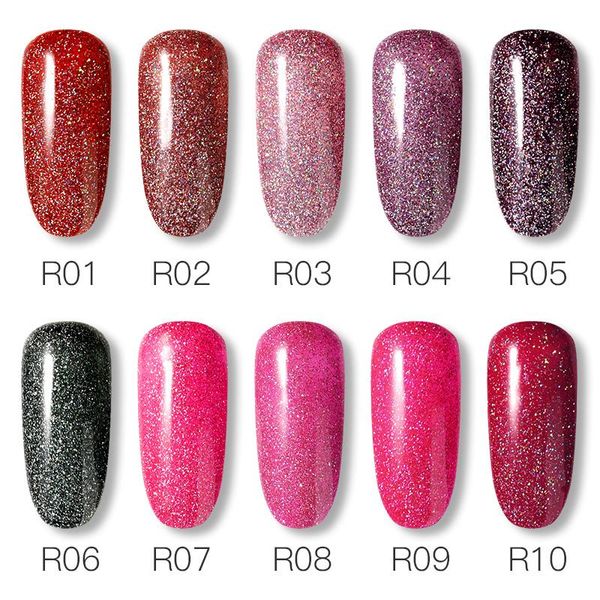 

nail polish rosalind 7ml rainbow series gel need base lacquer varnishes permanent