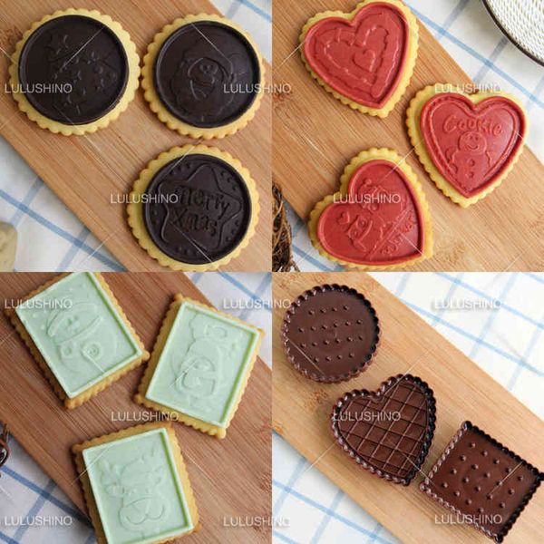 

factory outlet party decoration italy's same christmas new creative diy chocolate pancake mold set