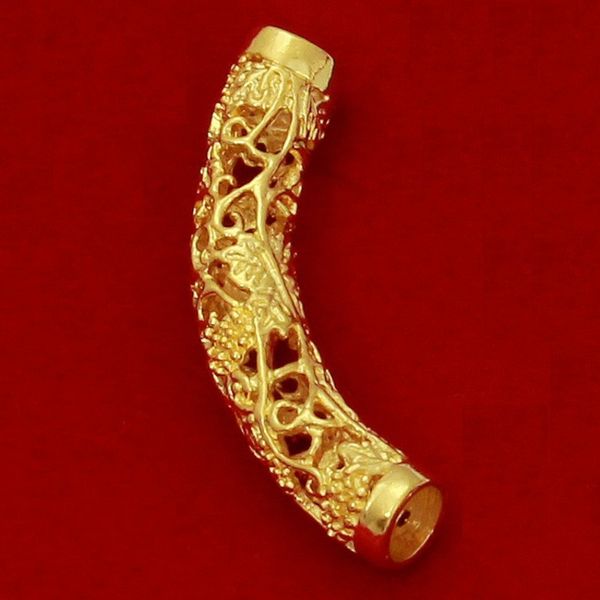

24k imitation pendant women's elbow euro gold necklace fashion, Silver