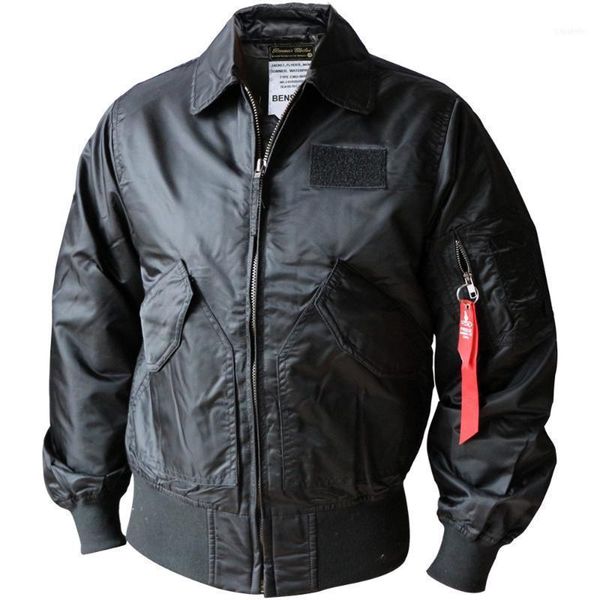 

men's jackets cwu-45p bomber jacket man camouflage woman army windbreaker rain waterproof m65 field tactical flight1, Black;brown