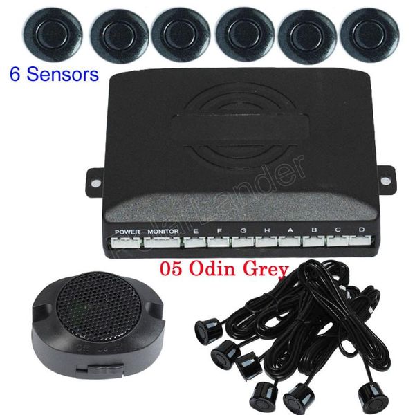

car rear view cameras& parking sensors auto sensor reverse backup system 6 44 colors to choose sound alert buzzer