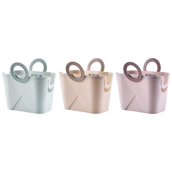 

laundry bags plastic bath basket shower washing living room folding shopping gel storage