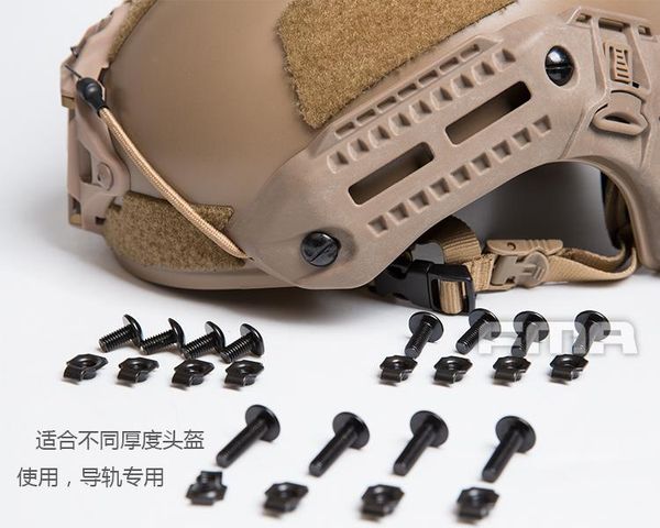 

cycling helmets fma helmet/guide rail/special fixing screw for helmet belt