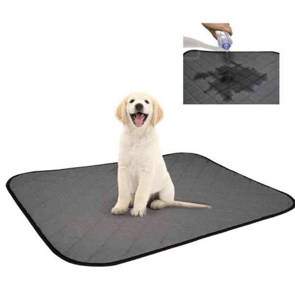 

kennels & pens pets bed mat waterproof dog mats urine pad puppy pee fast absorbing for reusable pet training cover