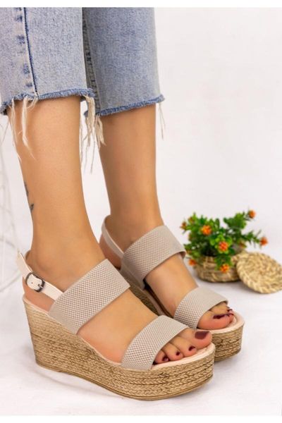 

sashy mink linen wedges sandals, Black