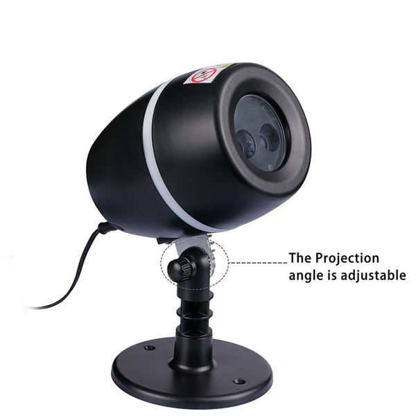 

lawn lamps waterproof ip44 red green and blue laser led light with rf remote control for outdoor/indoor/garden decoration