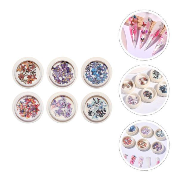 

boxes nail art stickers decals charms decor decorations, Silver;gold