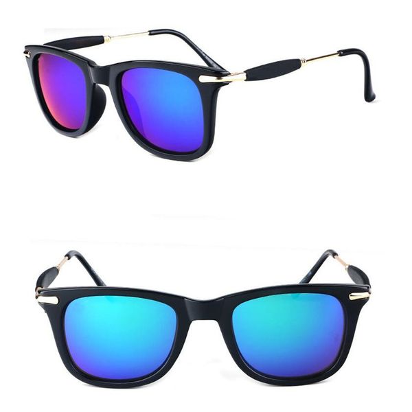 

new luxury brand sunglasses, trendy retro women's business color film anti-ultraviolet glasses, men's classic casual accessories, White;black