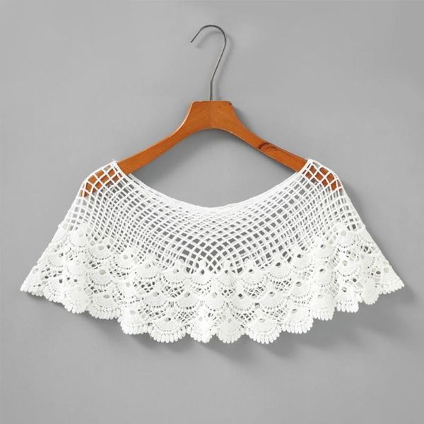 

scarves women embroidery floral lace shawl wrap shrug sheer mesh tassels wedding capelet stole vintage hanfu bridal cover up bolero for, Blue;gray