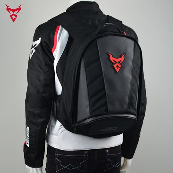 

motocycle helmet bag motocentric traveling backpack reflective waterproof computer bag sports camping hiking leisure biking