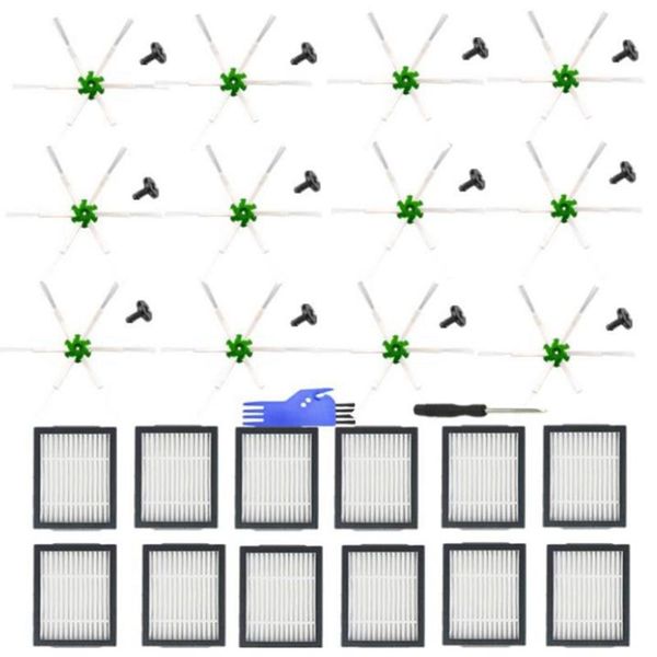 

vacuum cleaners 38 pcs cleaner replacement parts hepa filter side brush for e5 e6 i7 i7+ accessories