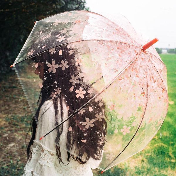 

umbrellas clear bubble umbrella, transparent dome lightweight easy carrying suitable for women and girls1