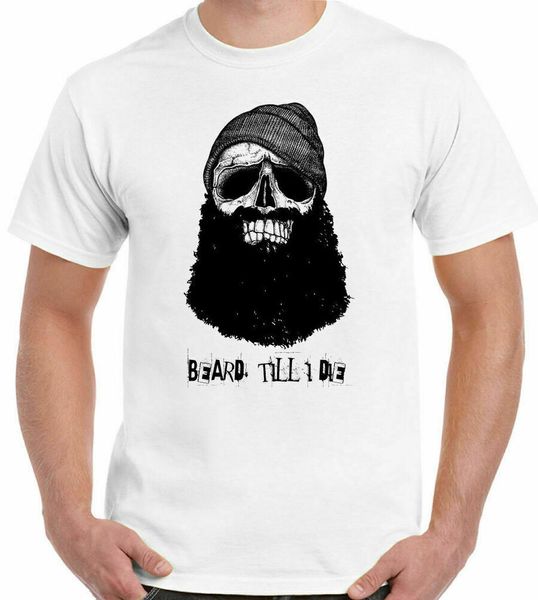 

beard t-shirt 'until i the mens funny, White;black