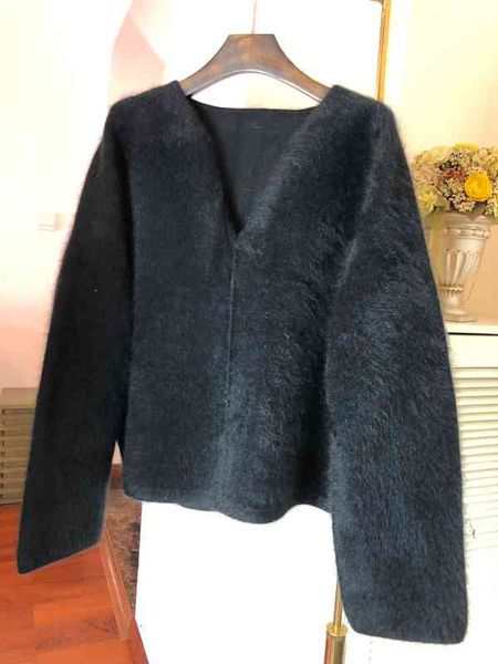 

women's sweaters fur super raccoon thick warm fashion 2l1t, White;black